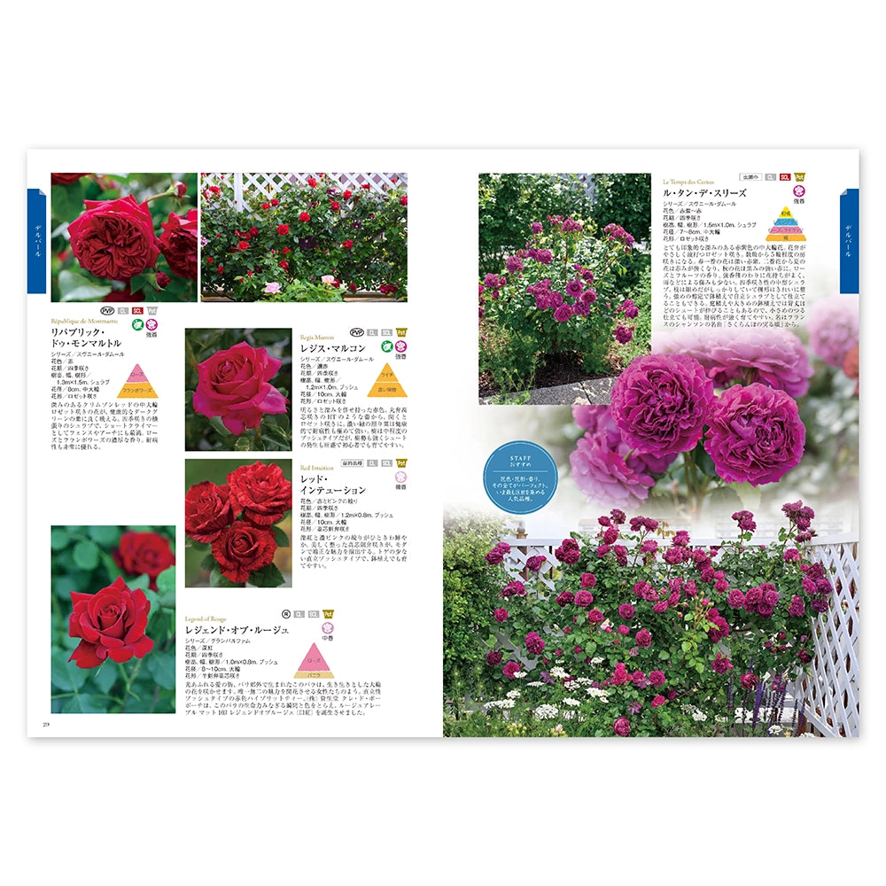 花ごころ　バラのカタログ【送料無料】