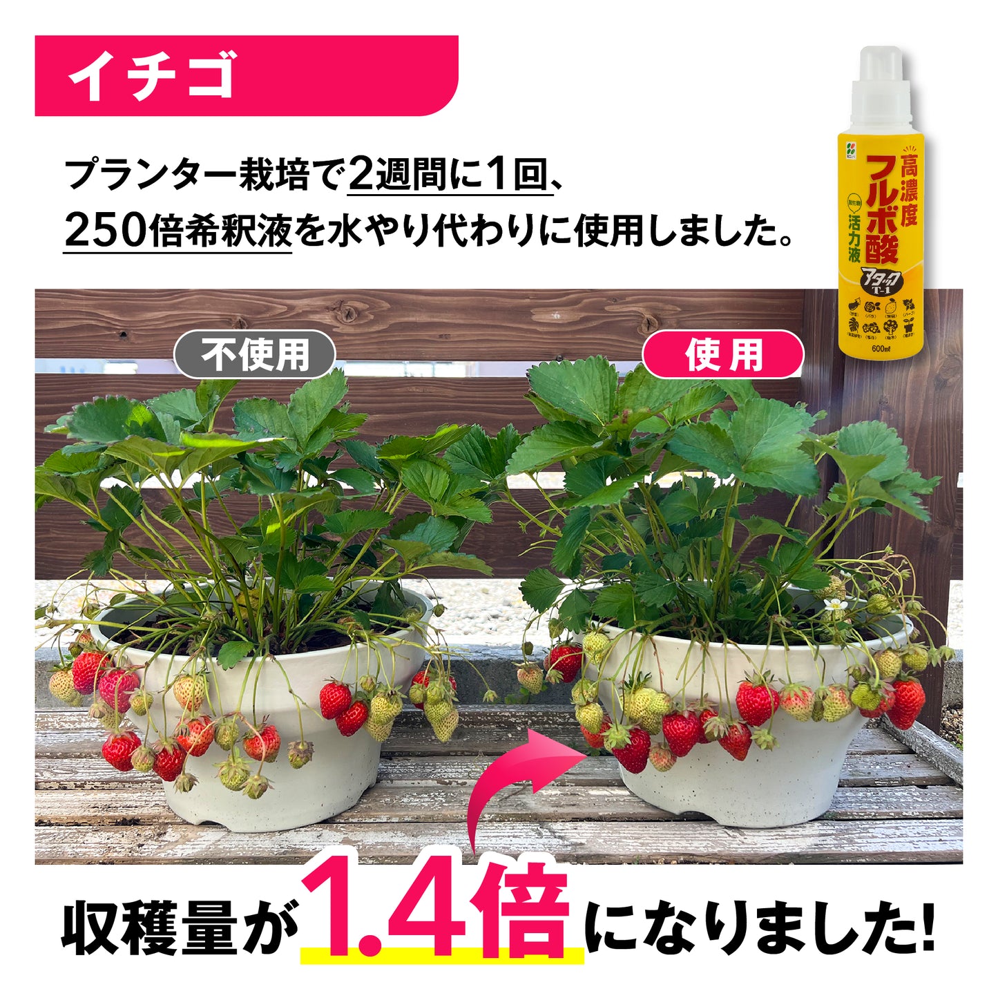 高濃度フルボ酸活力液 アタックT-1